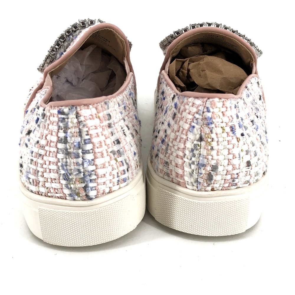 Karl Lagerfeld Ermine Boucle Embellished Sneakers - Picture 5 of 8